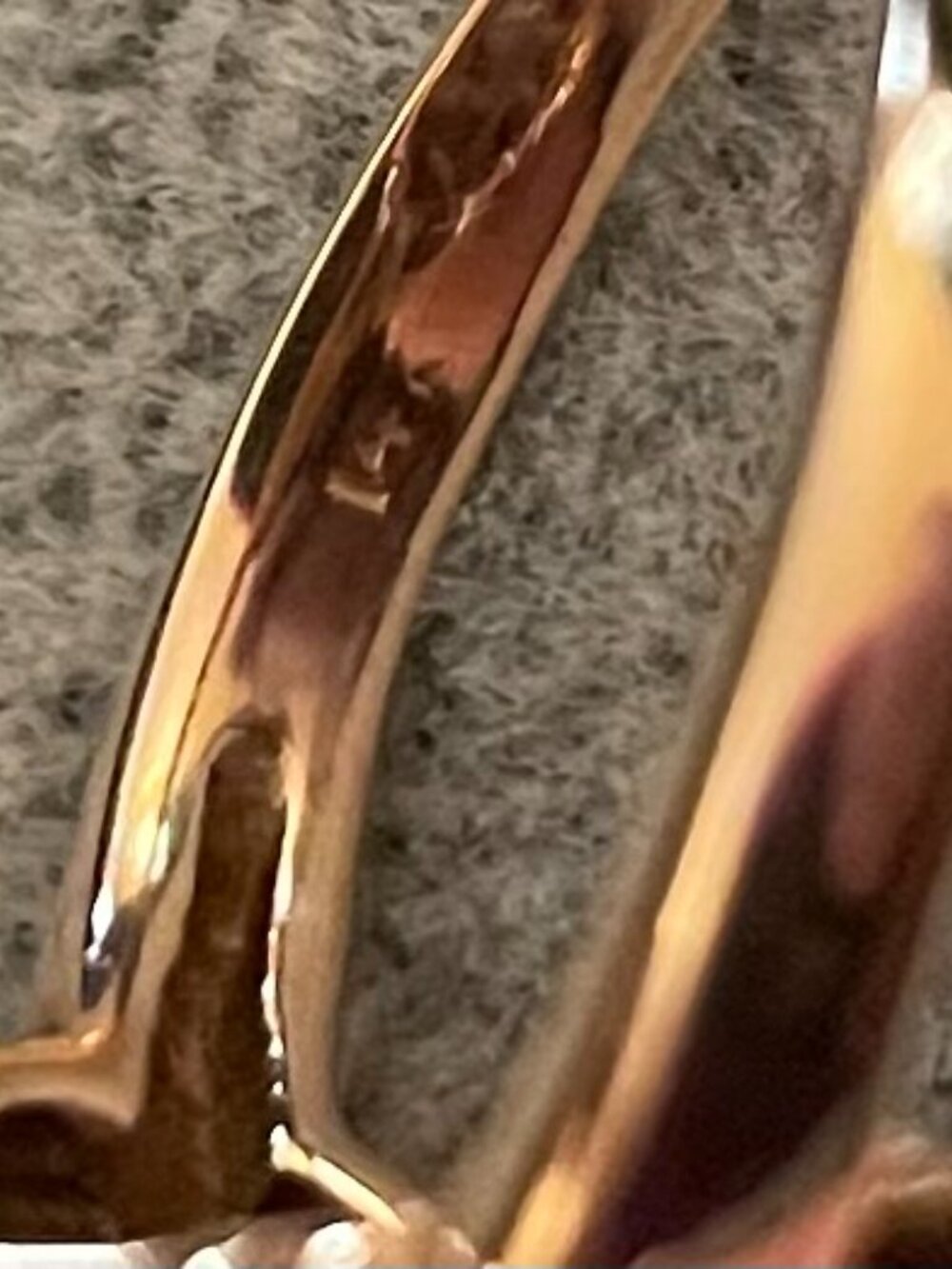 Vintage 14k Gold Ring Rose Gold 1920s - 1940s Art Deco Sz 4.5 RARE 5 grams - Picture 9 of 12